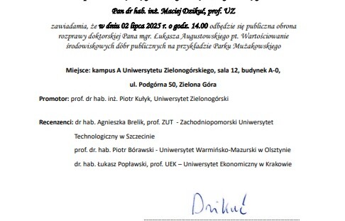 Zawiadomienie o publicznej obronie_02.07.2025 r.